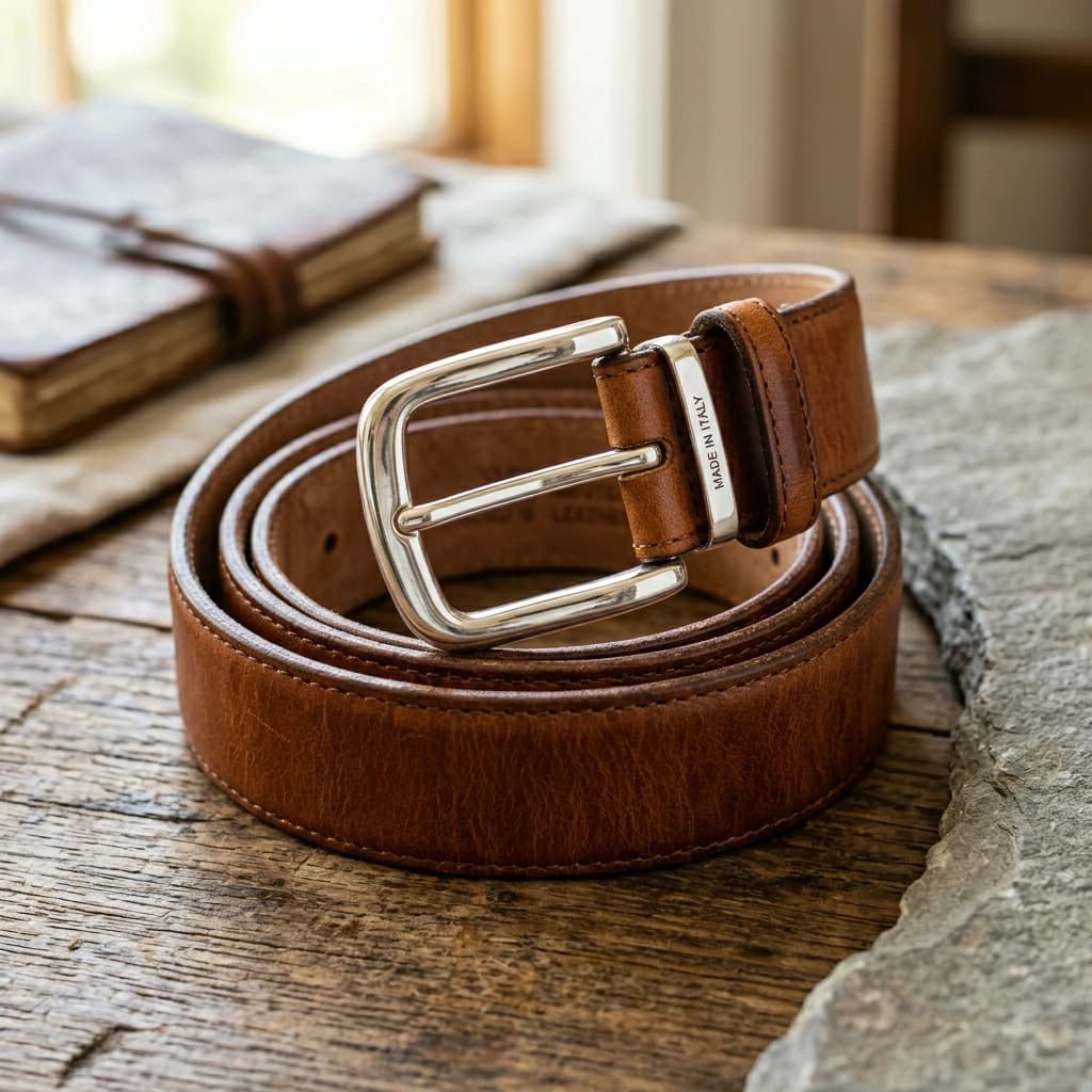 Italian Leather Belt