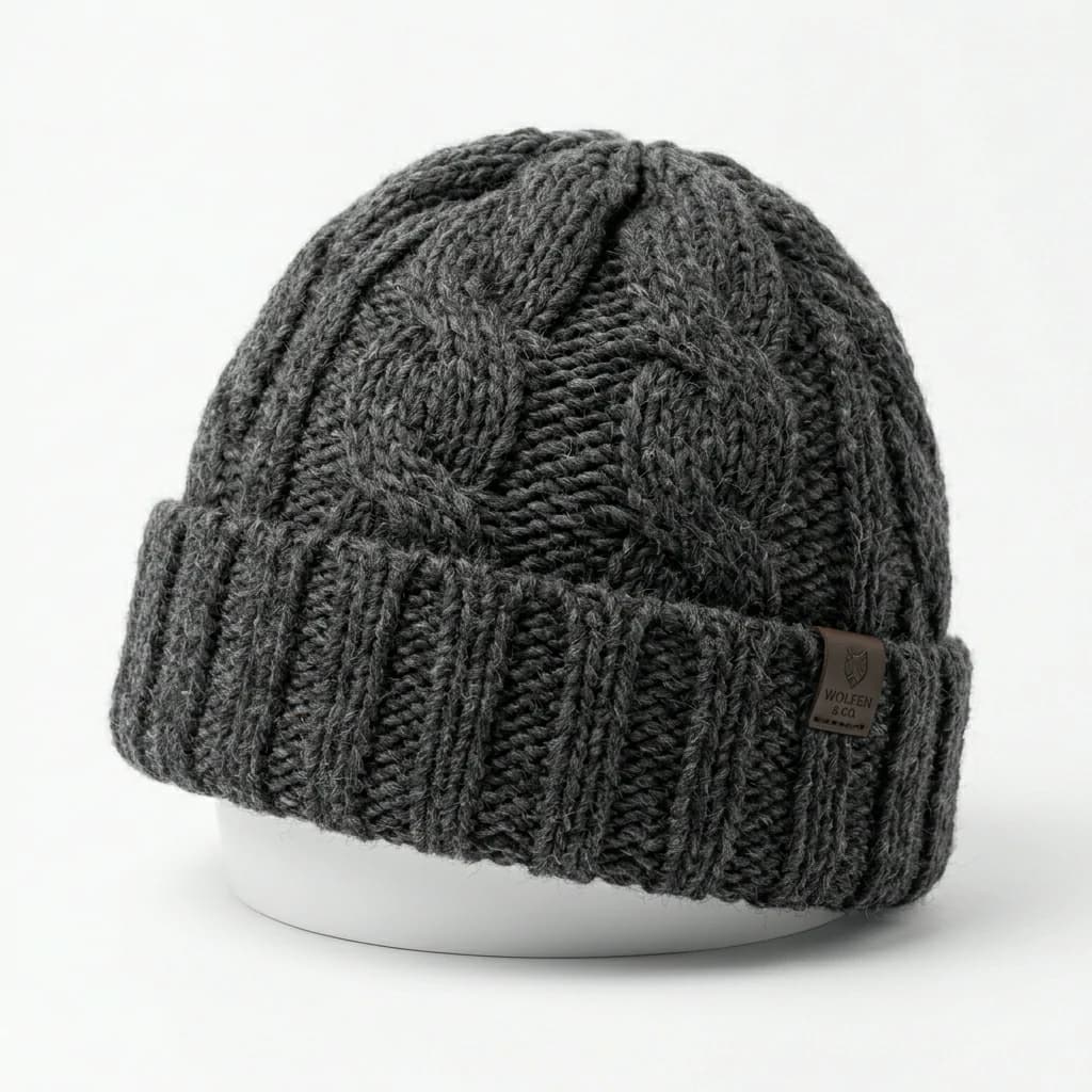 Knit Wool Beanie