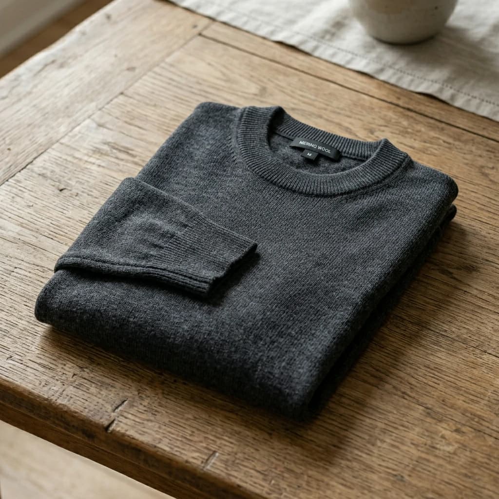 Lightweight Merino Wool Sweater