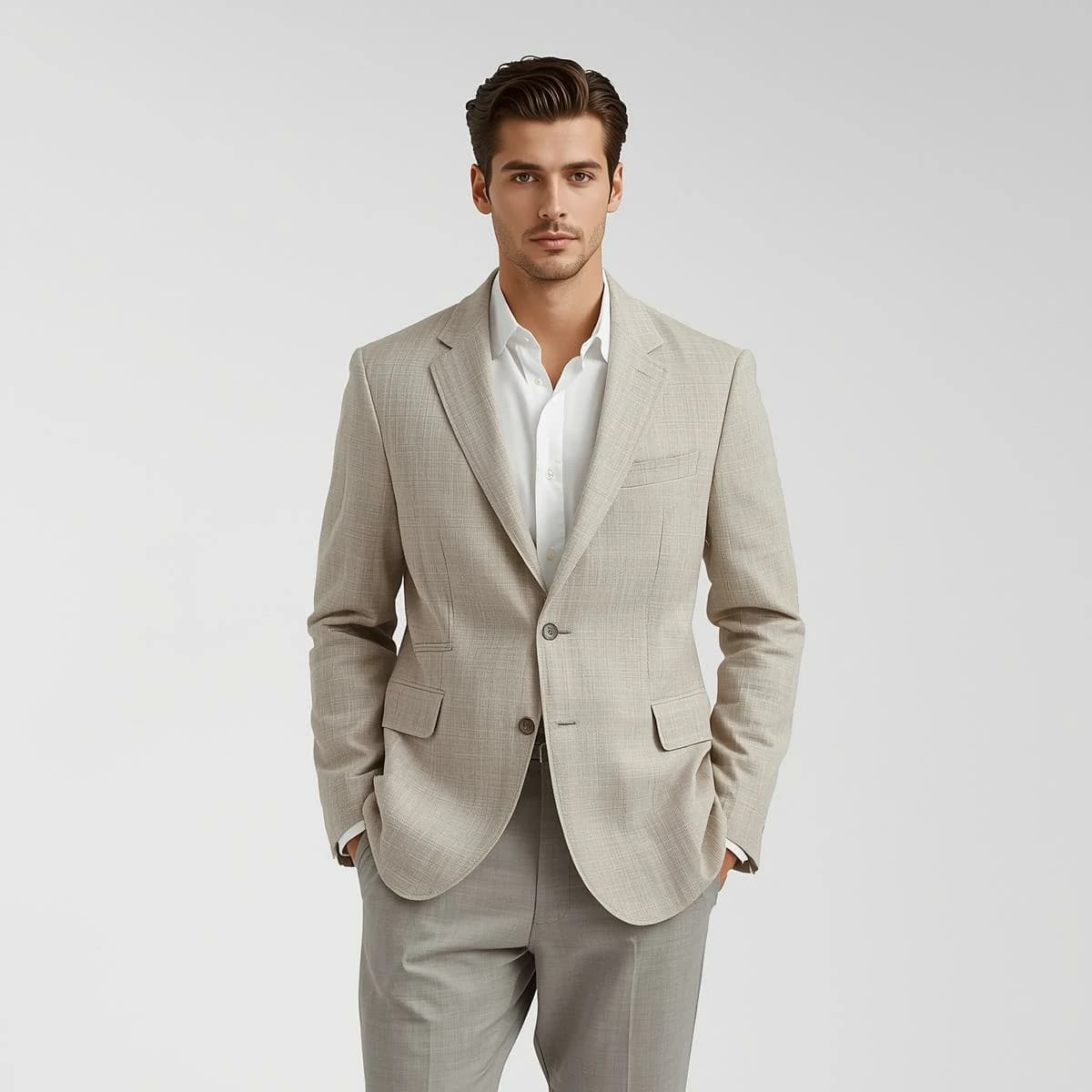 Premium Linen Summer Blazer alternate view