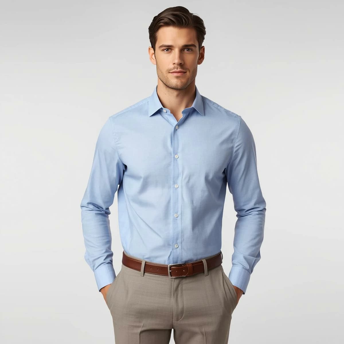 Signature Oxford Slim-Fit Shirt alternate view