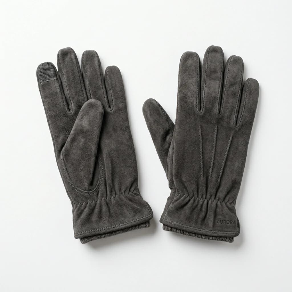 Suede Touchscreen Gloves
